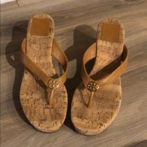 Tory Burch platform sandals. Size 9.